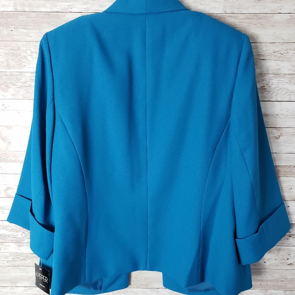 Beautiful Blue Dress Coat Jacket - Picture 2 of 4